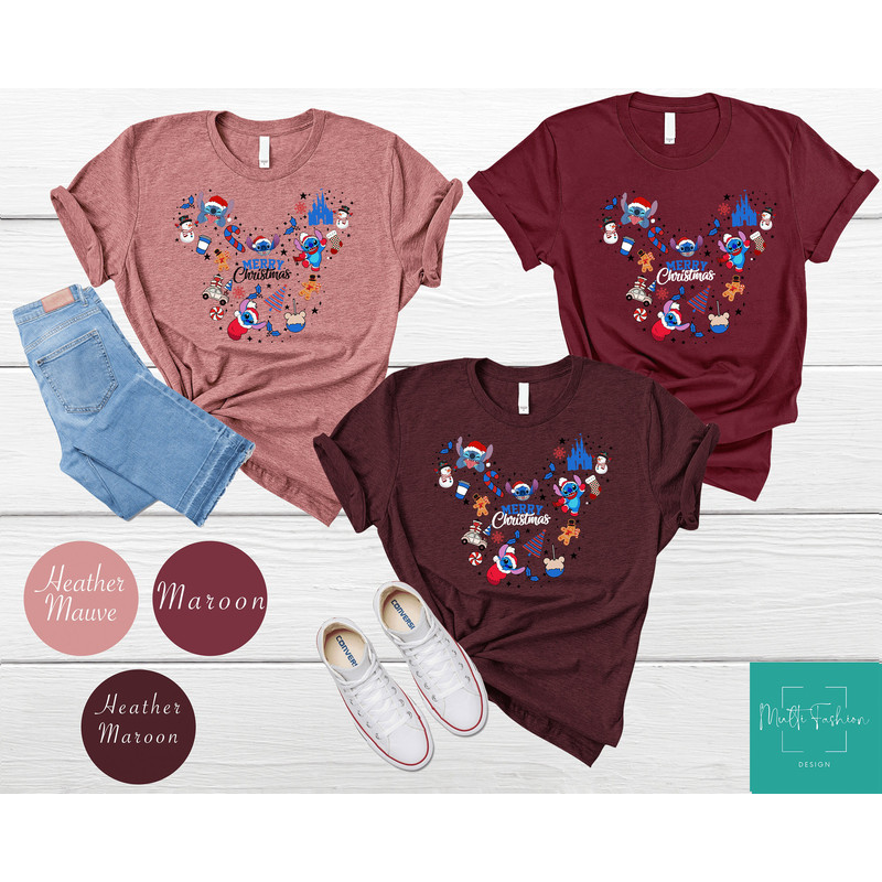 Disney Stitch Merry Christmas Shirt, Disney Stitch Shirt, Cute Stitch Christmas Shirt, Christmas Shirt, Christmas Gift Ideas - 4.jpg