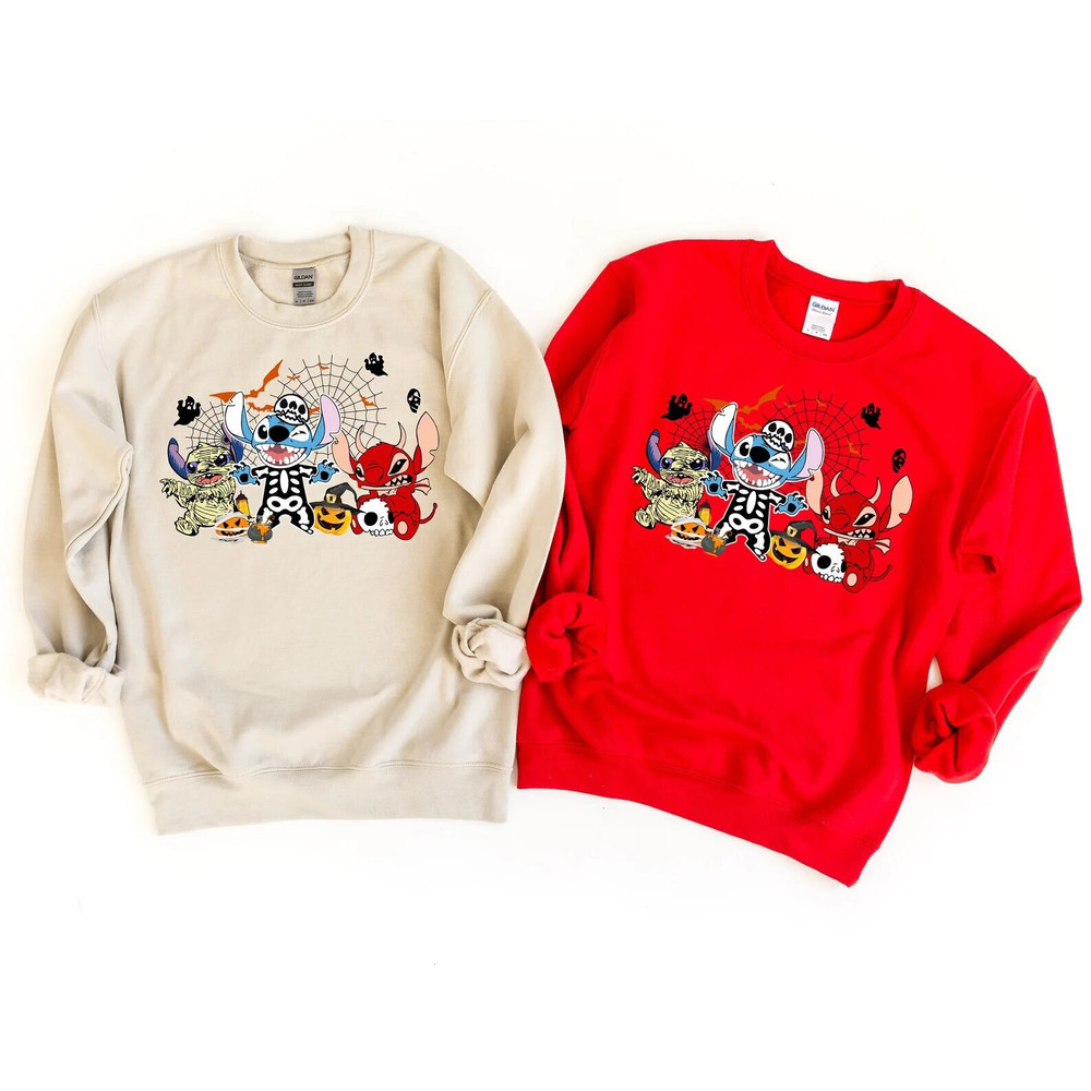 Halloween Stitch Trick Or Treat T-Shirts, Disney Halloween Sweatshirt, Disneyland Shirt, Halloween Shirt, Halloween Stitch,Stitch Horror Tee - 1.jpg