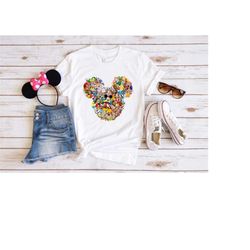 disney shirt, mickey head disney characters tshirt disney ear shirt, women's unisex disney t-shirt disney shirt, mickey