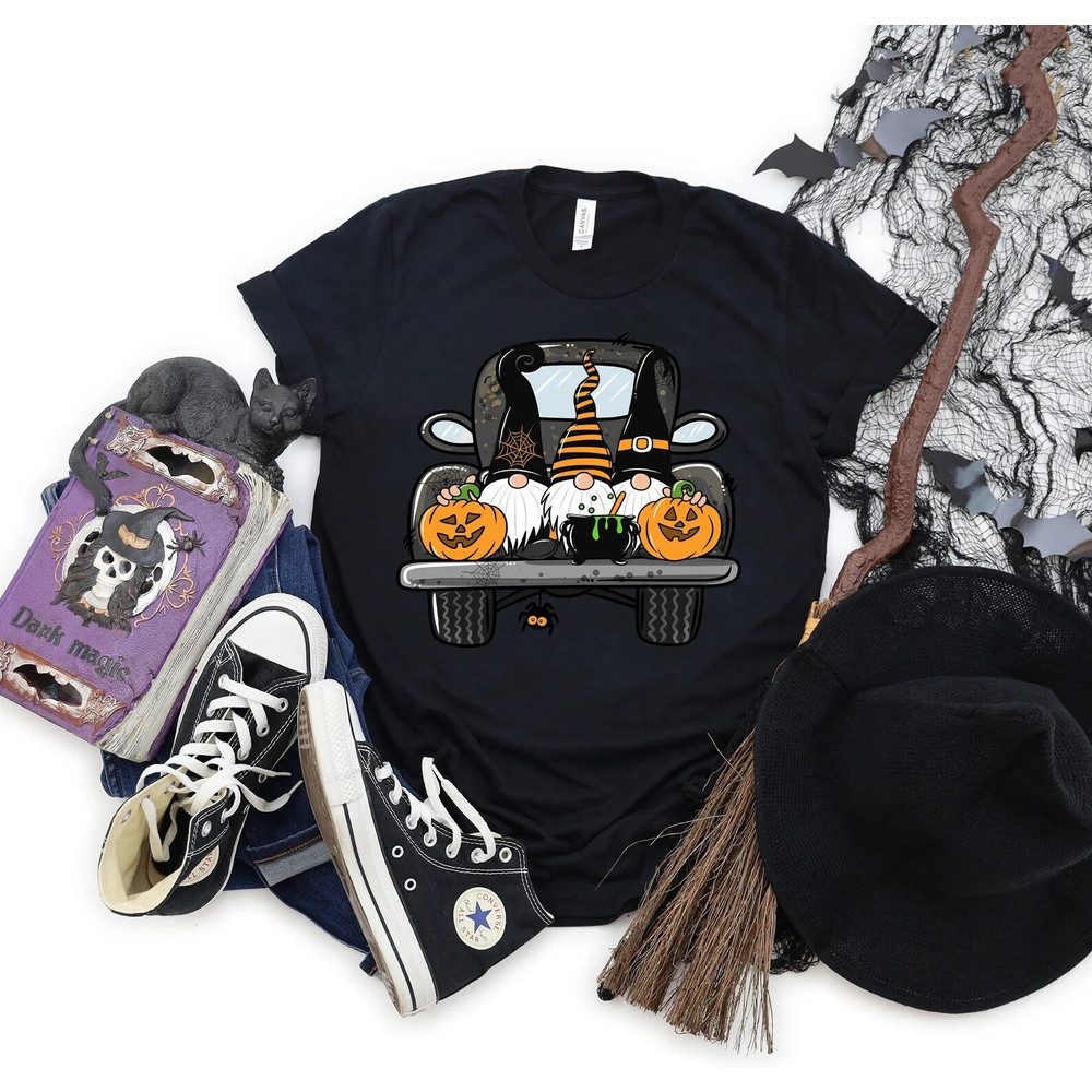 Halloween Truck Shirt, Halloween Gnomes shirt,Halloween Party,Halloween T-shirt,Hocus Pocus Shirt,Halloween Funny Tee,Halloween Spooky Shirt - 1.jpg