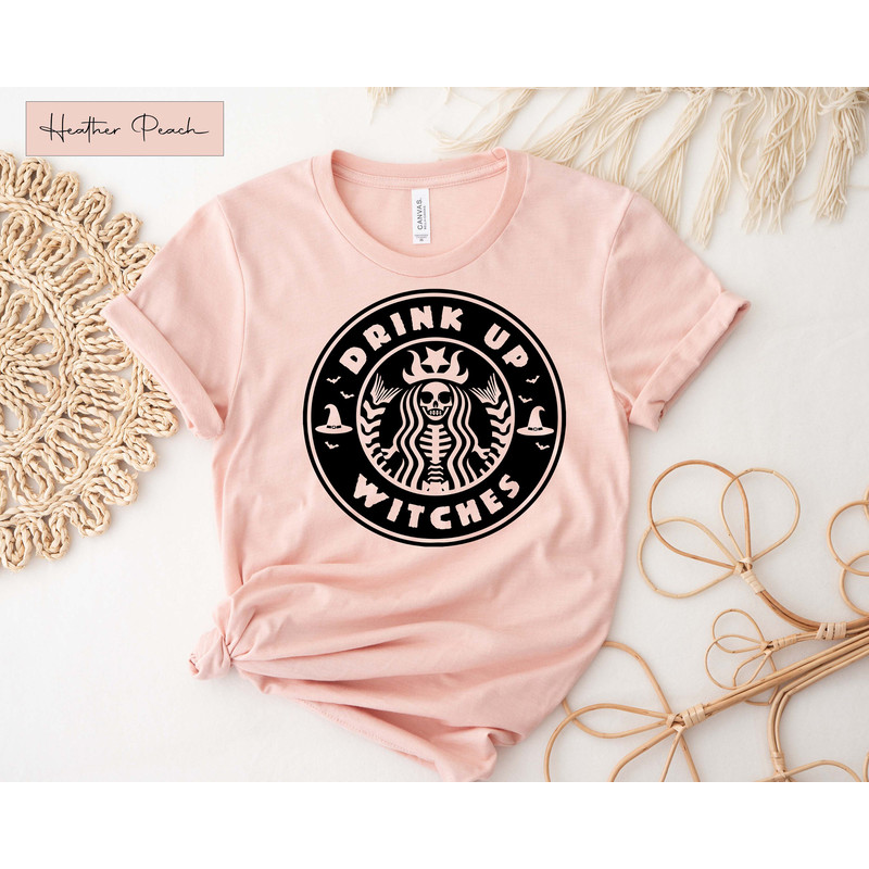 Skeleton Starbucks Inspired Shirt, Skeleton Shirt, Halloween Shirt, Halloween Funny Shirt, Halloween, Coffee Lover Shirt, Starbucks Skeleton - 5.jpg