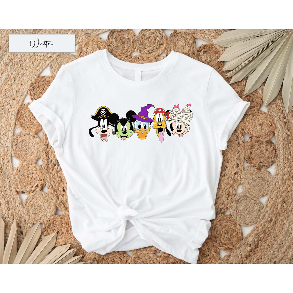 Vintage Disney Characters Halloween Shirt, Vintage Mickey Halloween 2023, Minnie Halloween, Disney Halloween Family Matching Shirt - 1.jpg