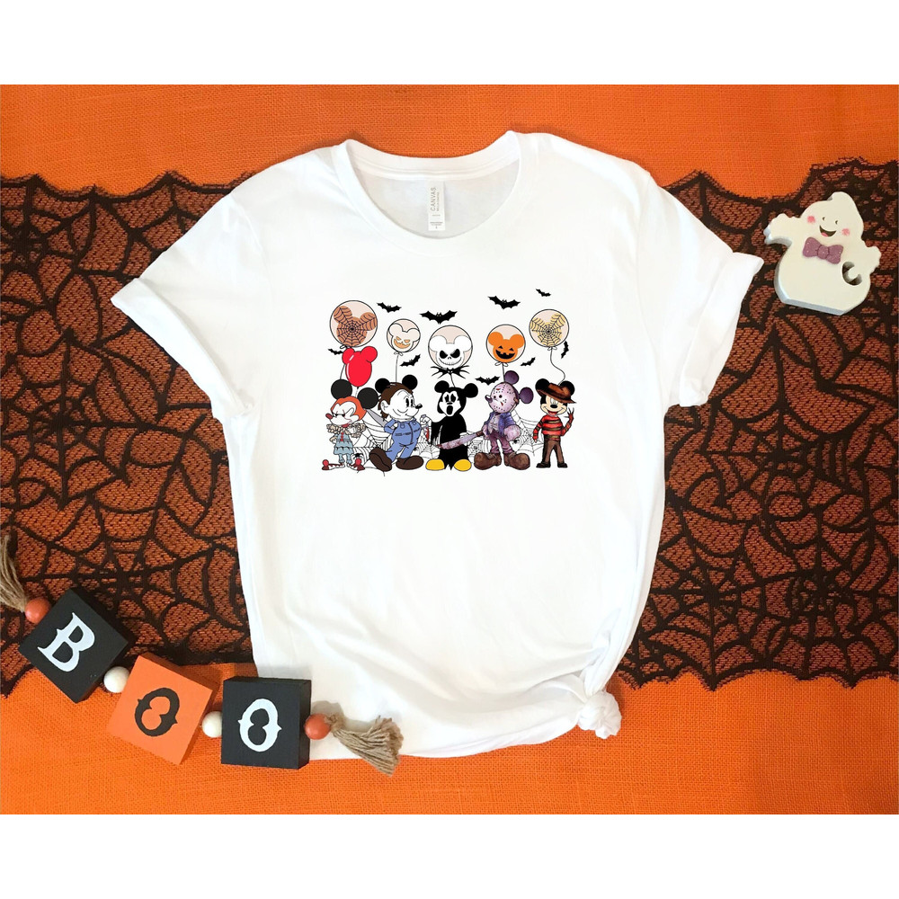 Disney Halloween Shirt, Mickey And Friends Shirt, Halloween Family Shirt, Funny Halloween Shirt, Halloween Party Shirt, Halloween Gift - 1.jpg
