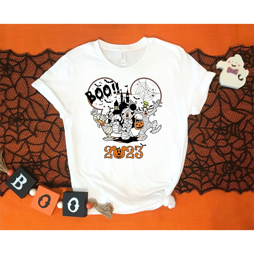 Disney Halloween Shirt, Halloween Boo 2023 Shirt, Disney Characters Shirt, Halloween Family Shirt, Disney Trip Shirt, Halloween Party Shirt - 2.jpg