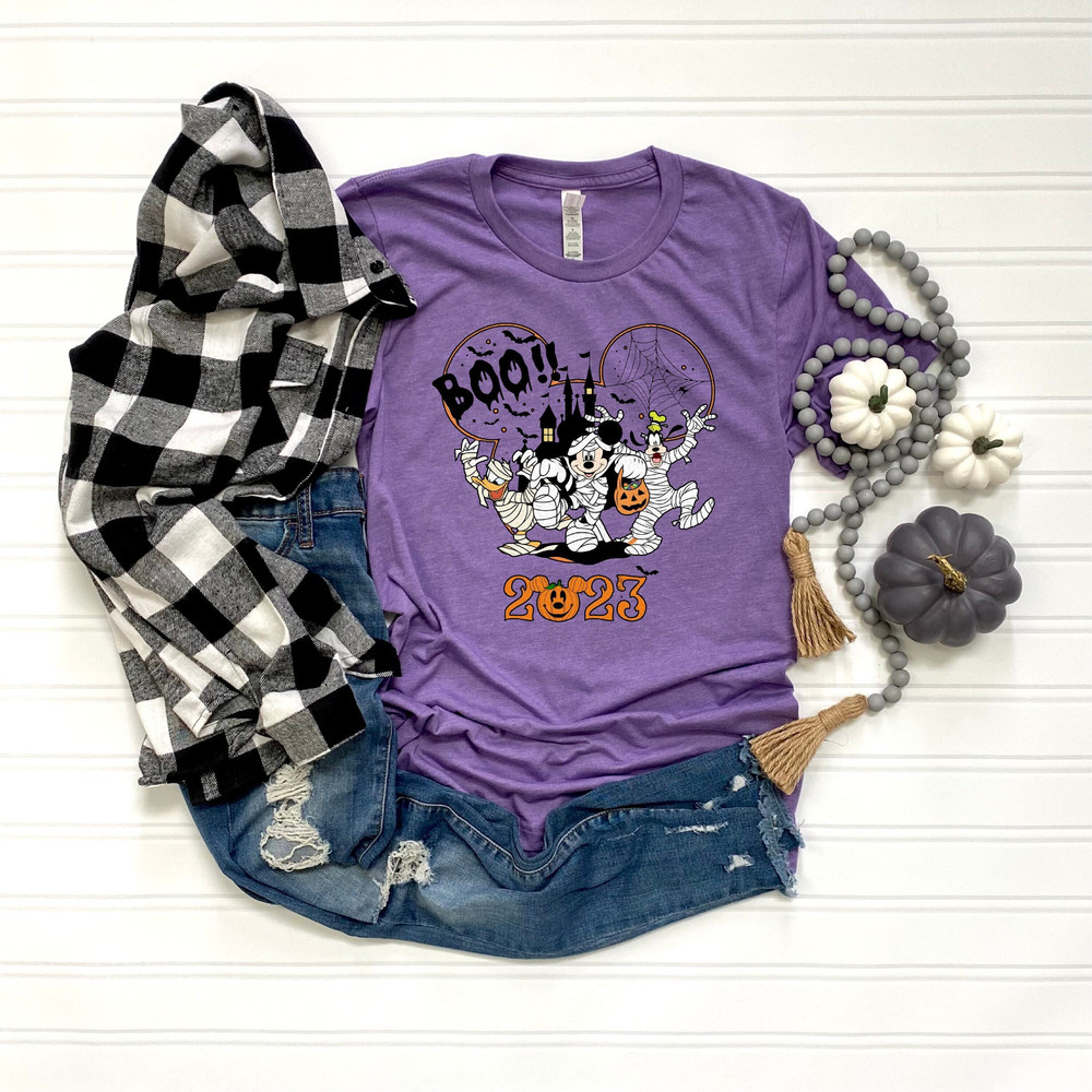 Disney Halloween Shirt, Halloween Boo 2023 Shirt, Disney Characters Shirt, Halloween Family Shirt, Disney Trip Shirt, Halloween Party Shirt - 3.jpg