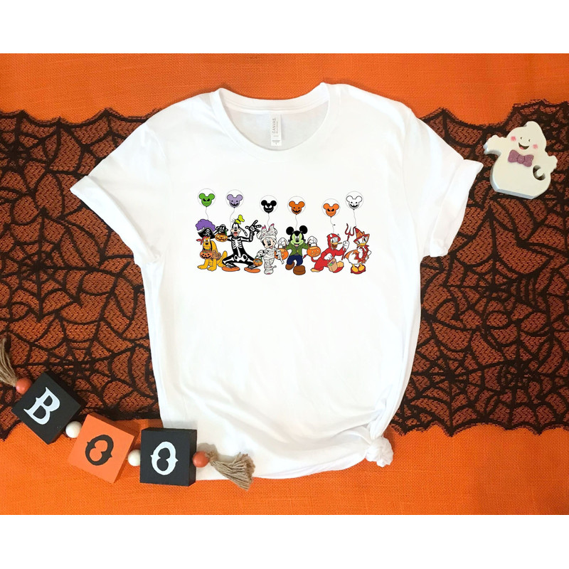 Disney Halloween Shirt, Disney Characters Shirt, Funny Halloween Shirt, Disney Trip Shirt, Halloween Family Shirt, Halloween Party Shirt - 5.jpg