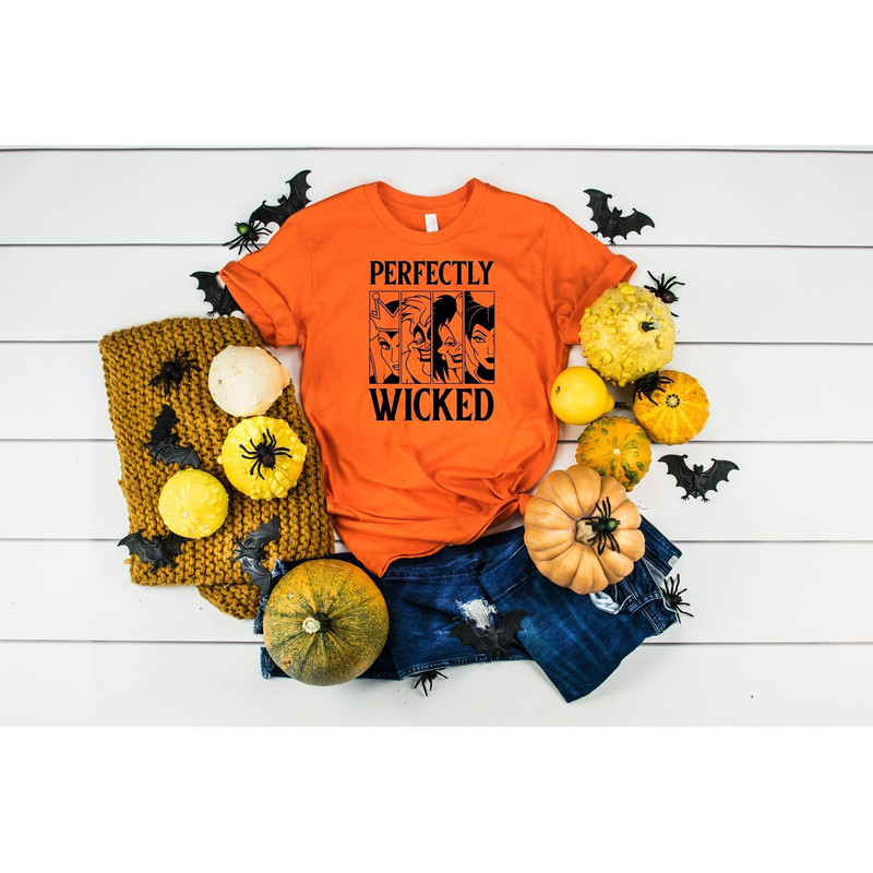 Perfectly Wicked Shirt, Disney Halloween Shirt, Disney Trip Shirt, Halloween Family Shirt, Funny Halloween Shirt, Halloween Party Shirt - 3.jpg