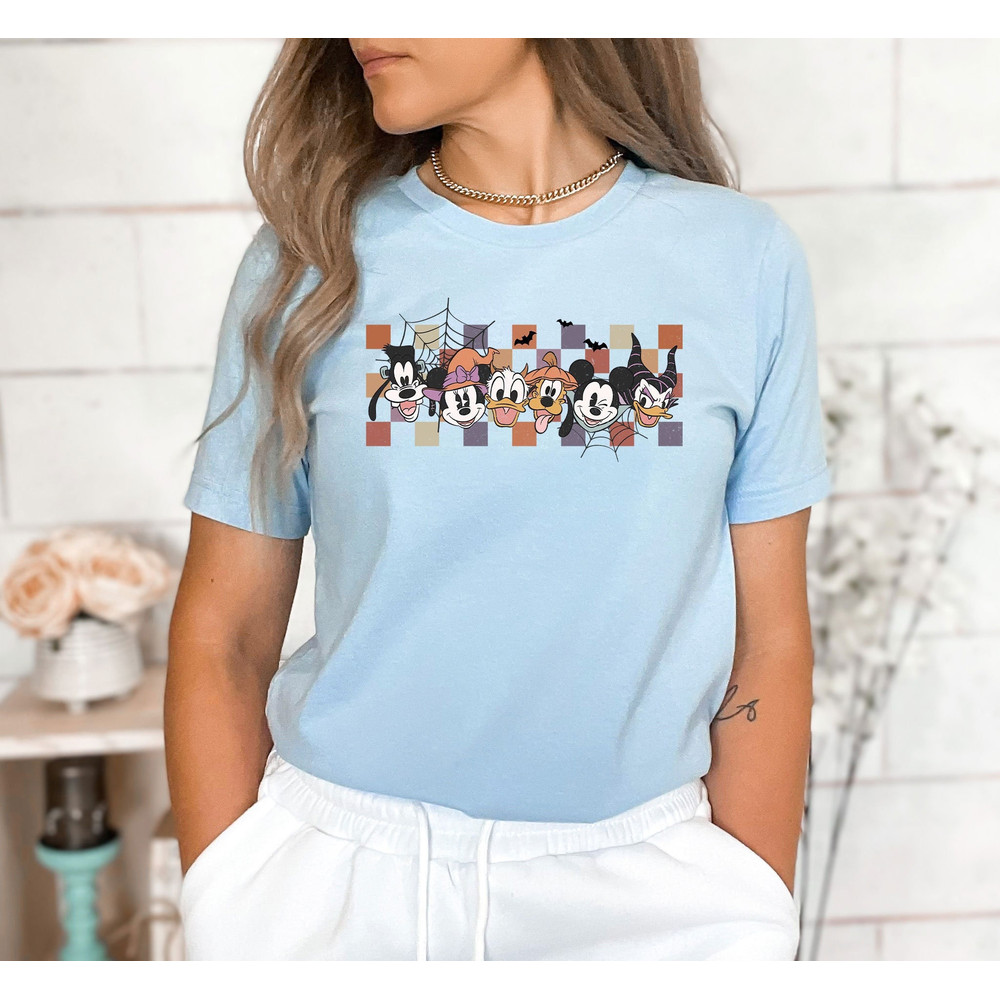 Retro Mickey&Friends Shirt, Halloween Disneyworld Shirt, Scary Disney Characters Shirt, Halloween Costume, Disneyland Shirt, Trick Or Treat - 1.jpg