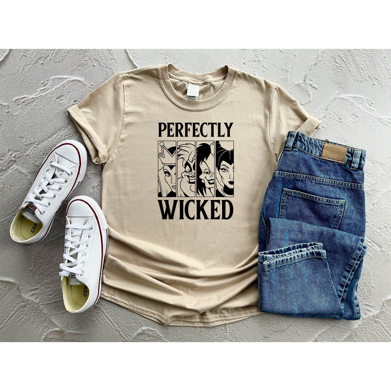 Perfectly Wicked Shirt, Disney Halloween Shirt, Disney Trip Shirt, Halloween Family Shirt, Funny Halloween Shirt, Halloween Party Shirt - 4.jpg