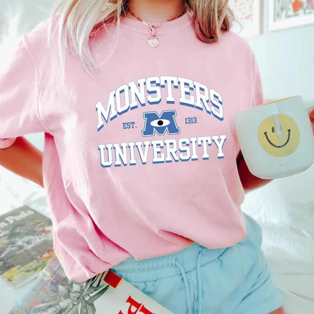 Monsters University Comfort Colors® Shirts, Monsters Inc Shirt, Monsters Teacher Shirt, Disney Monsters Shirt, Disney Group Shirt - 4.jpg
