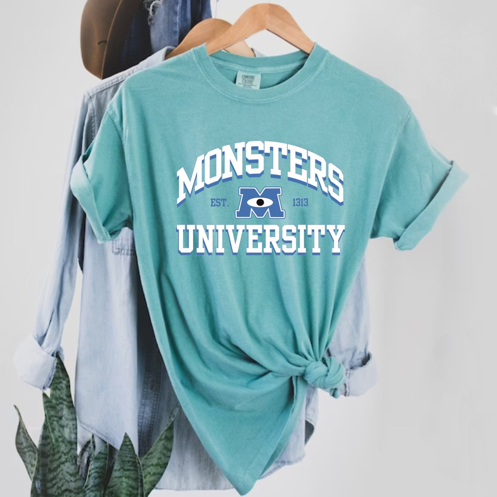Monsters University Comfort Colors® Shirts, Monsters Inc Shirt, Monsters Teacher Shirt, Disney Monsters Shirt, Disney Group Shirt - 5.jpg