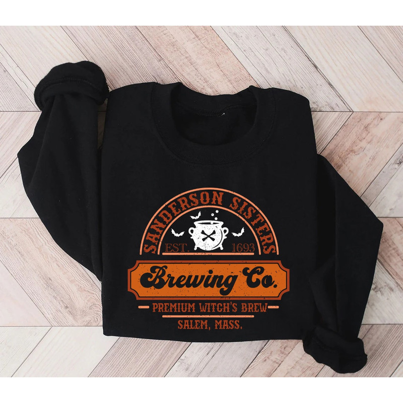 Sanderson Sister Brewing Co Sweatshirt, Hocus Pocus Sweatshirt, Witches Halloween Shirt, Sanderson Sister Shirt, Disney Halloween Sweater - 3.jpg