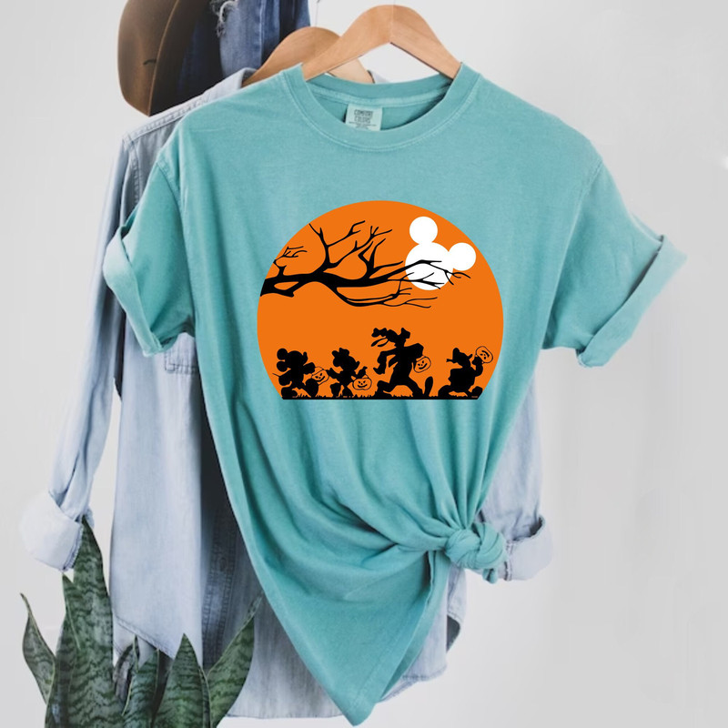 Spooky Mouse and Friends Comfort Colors® Shirt, Mickey Boo Halloween Shirt, Pumpkin Mickey, Disney Spooky Shirt, Disney Halloween Shirt - 3.jpg