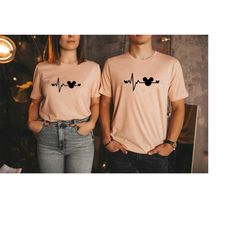 mickey minnie heart shirt, valentines day shirt, minnie hearts, minnie mouse shirt, disney shirt, family disney, gift fo