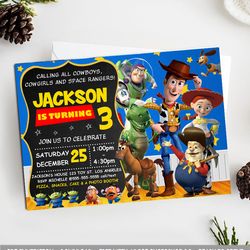 toy story invitation, toy story birthday invitation, toy story birthday party invitation, toy story invites, toy story