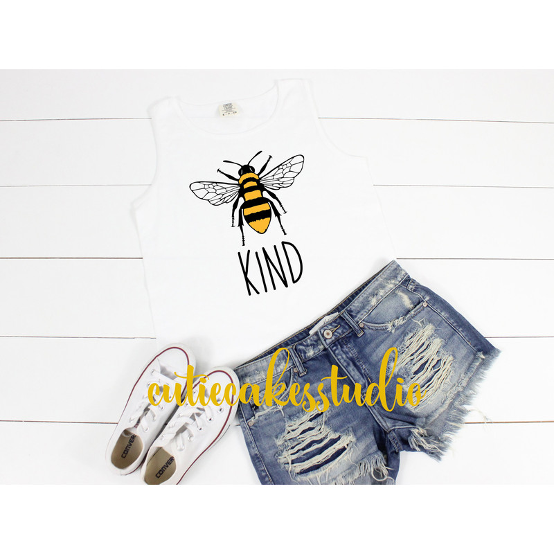 Bee kind shirt - bumblebee shirt - inspirational shirt - ladies shirt - plus size shirt - comfort colors shirt - christian shirt - 1.jpg