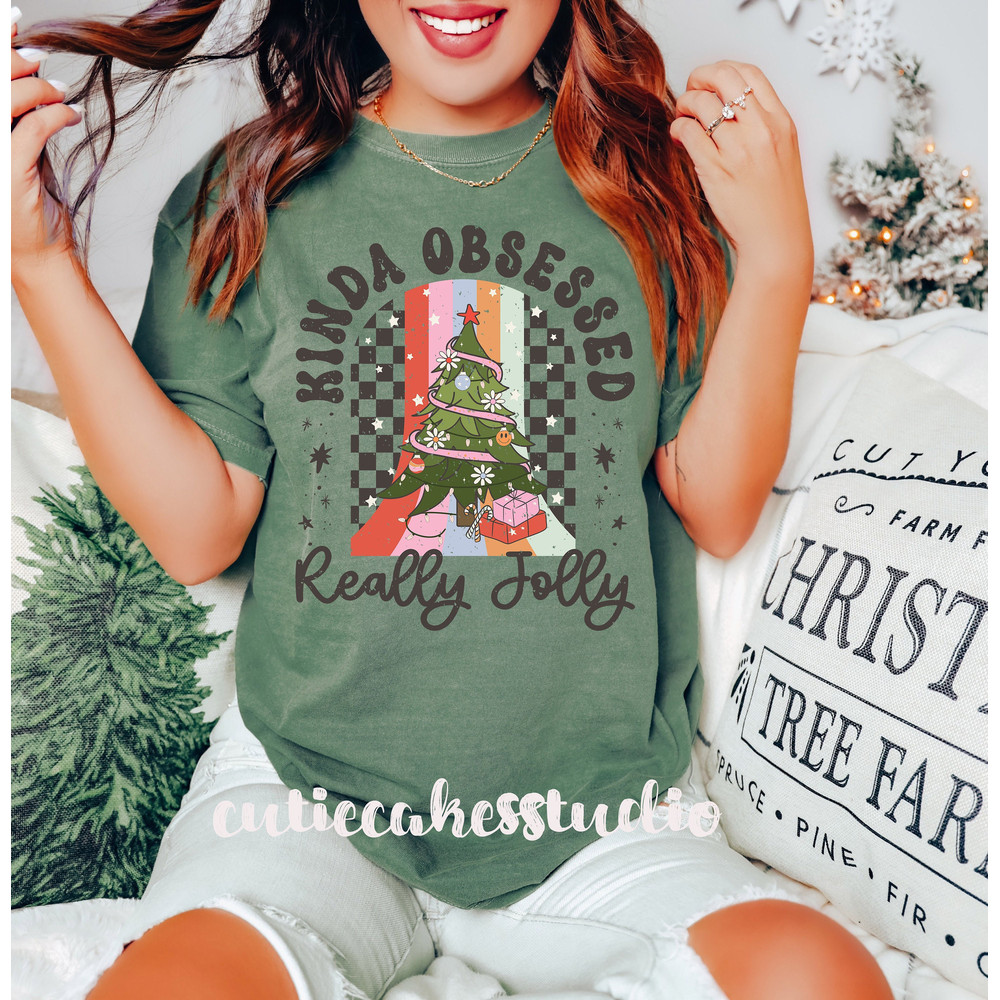 Christmas comfort colors shirt - comfort colors Christmas shirt - trendy Christmas shirt - really jolly shirt - Christmas Santa shirt - 1.jpg