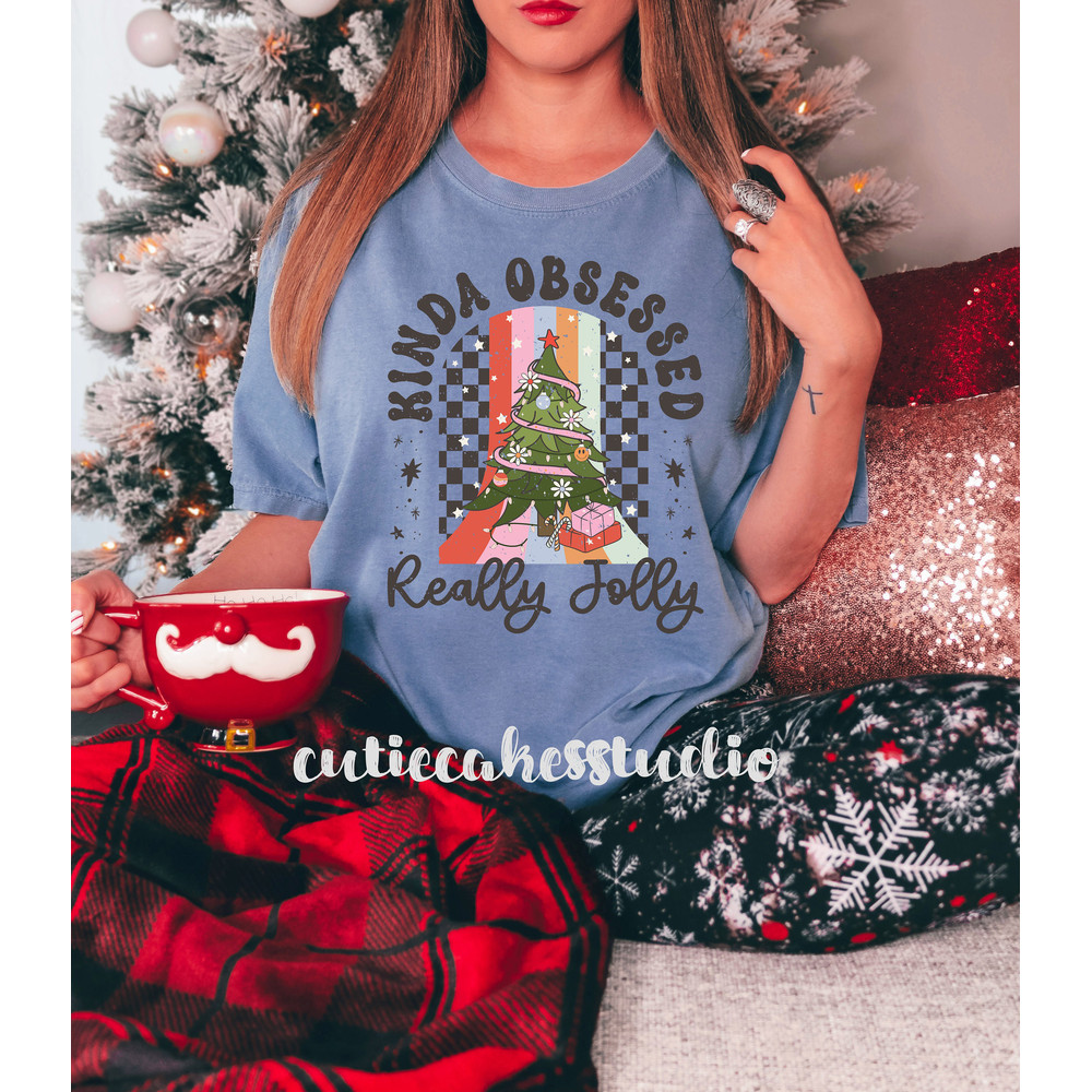 Christmas comfort colors shirt - comfort colors Christmas shirt - trendy Christmas shirt - really jolly shirt - Christmas Santa shirt - 5.jpg