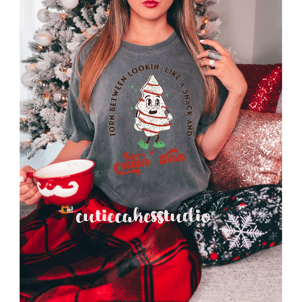 comfort colors shirt - comfort colors Christmas shirt - looking like a snack shirt - 3.jpg