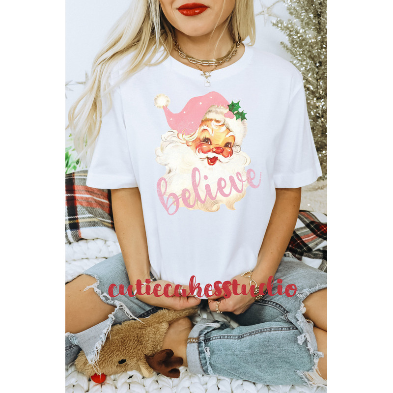 comfort colors shirt - comfort colors Christmas shirt - Christmas Santa shirt - comfort colors Santa shirt - Christmas believe shirt - 7.jpg