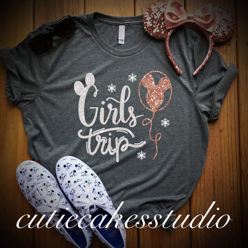Disney Christmas shirt - disney Christmas girls trip shirt - mickey's very merry Christmas party - rose gold disney shirt - 4.jpg