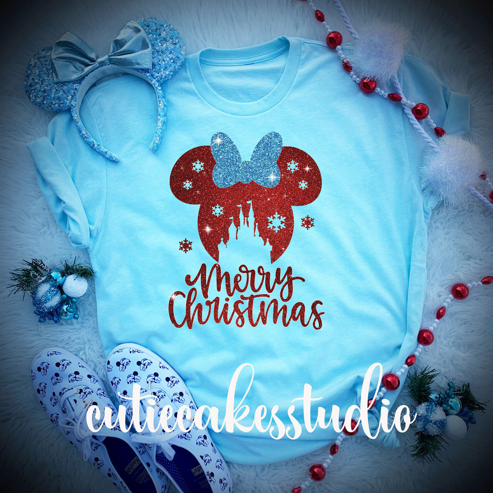 Disney Christmas shirt - disney shirt - mickey's very merry Christmas party  Imagination pink Arendelle blue Millennial pink - 2.jpg