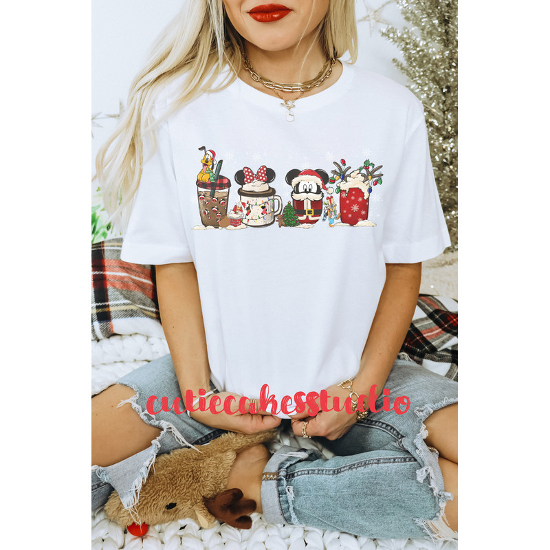 Disney comfort colors shirt - comfort colors Christmas shirt - Disney Christmas shirt - disney latte shirt - Christmas latte shirt - 4.jpg