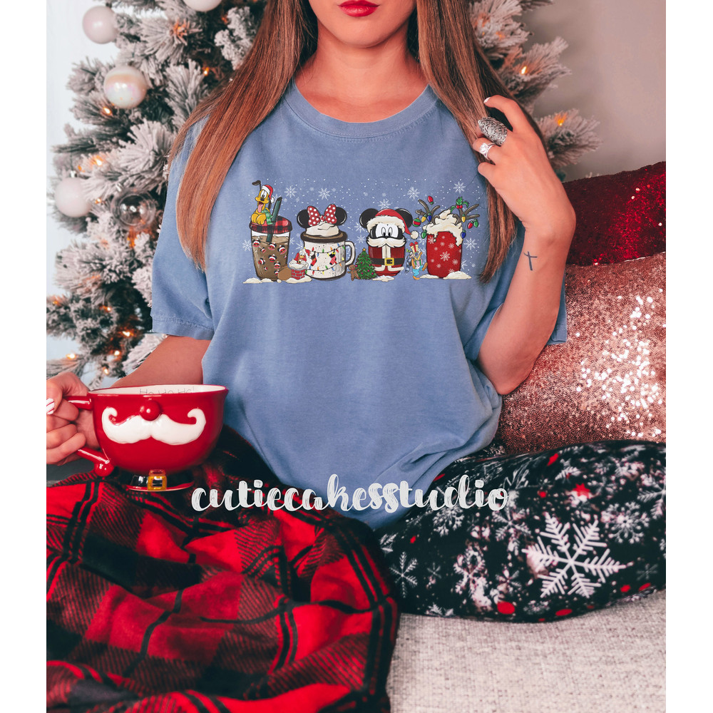 Disney comfort colors shirt - comfort colors Christmas shirt - Disney Christmas shirt - disney latte shirt - Christmas latte shirt - 6.jpg