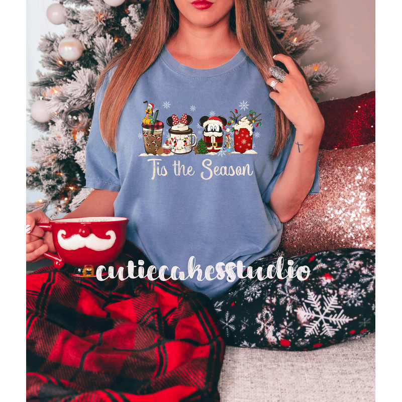 Disney comfort colors shirt - comfort colors Christmas shirt - Disney Christmas shirt - disney latte shirt - Christmas latte shirt - season - 5.jpg