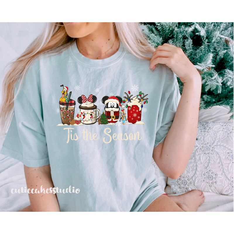Disney comfort colors shirt - comfort colors Christmas shirt - Disney Christmas shirt - disney latte shirt - Christmas latte shirt - season - 7.jpg