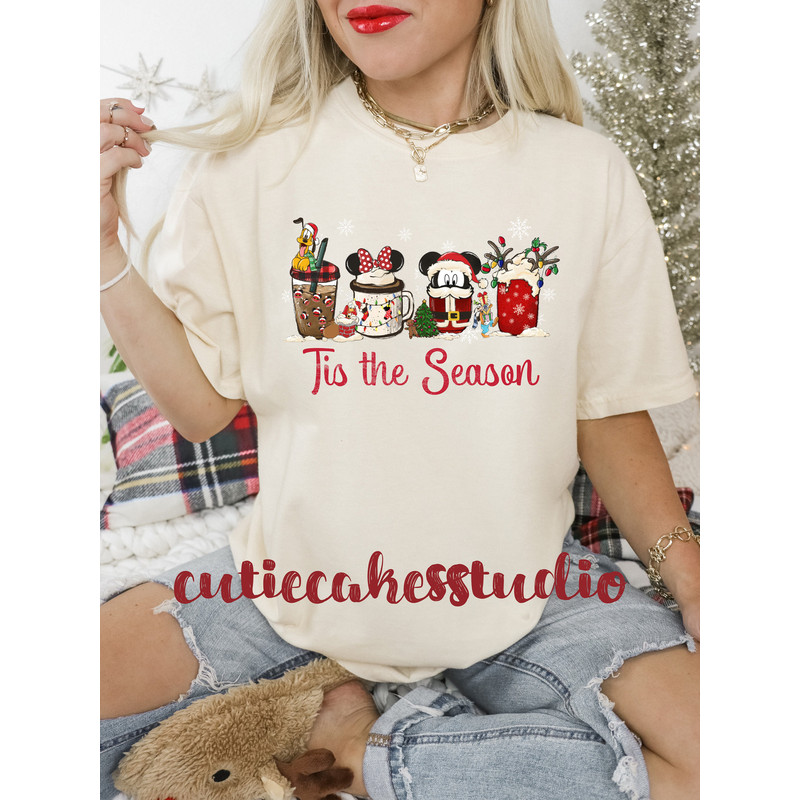 Disney comfort colors shirt - comfort colors Christmas shirt - Disney Christmas shirt - disney latte shirt - Christmas latte shirt - season - 8.jpg