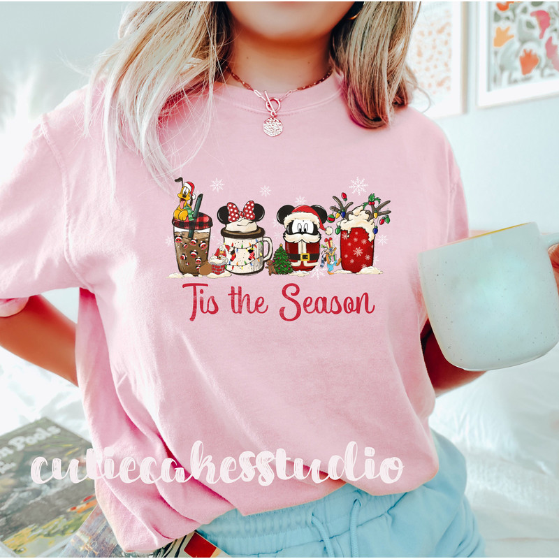Disney comfort colors shirt - comfort colors Christmas shirt - Disney Christmas shirt - disney latte shirt - Christmas latte shirt - season - 9.jpg