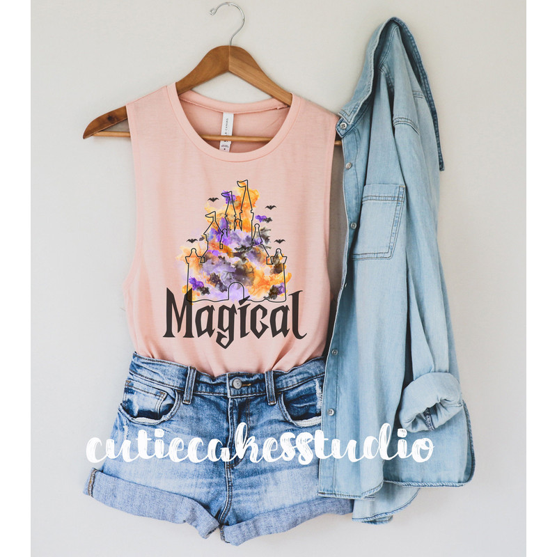 Disney Halloween shirt - Disney shirt - Disney Vacation shirt - Disney castle shirt - disney sublimation shirt - disney magical shirt - 2.jpg