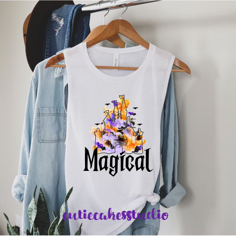 Disney Halloween shirt - Disney shirt - Disney Vacation shirt - Disney castle shirt - disney sublimation shirt - disney magical shirt - 3.jpg