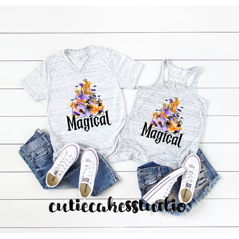 Disney Halloween shirt - Disney shirt - Disney Vacation shirt - Disney castle shirt - disney sublimation shirt - disney magical shirt - 4.jpg