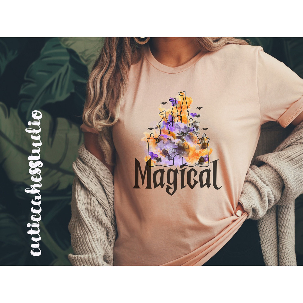 Disney Halloween shirt - Disney shirt - Disney Vacation shirt - Disney castle shirt - disney sublimation shirt - disney magical shirt - 5.jpg