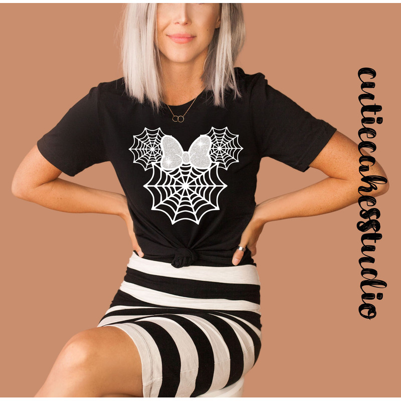 disney halloween shirt - mickey's not so scary party - disney spider shirt - disney shirts for women - MNSSHP - available in rose gold - 1.jpg