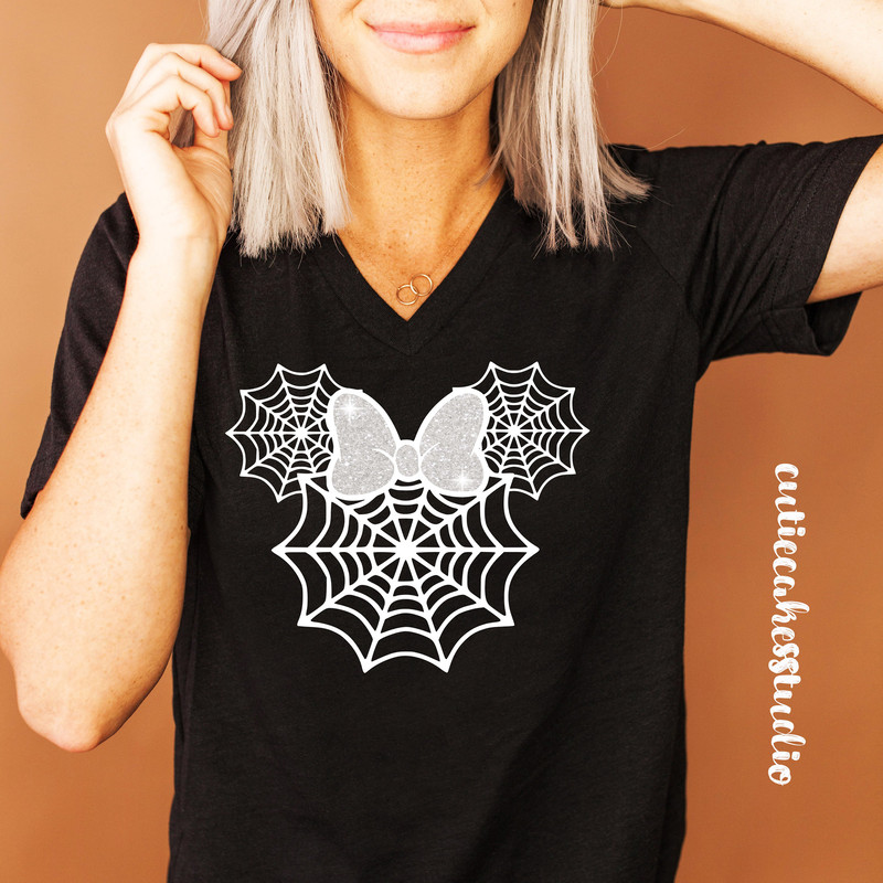 disney halloween shirt - mickey's not so scary party - disney spider shirt - disney shirts for women - MNSSHP - available in rose gold - 3.jpg