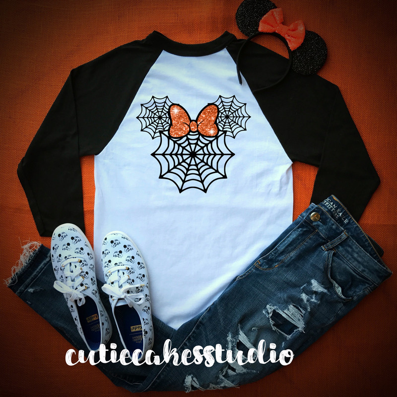 disney halloween shirt - mickey's not so scary party - disney spider shirt - disney shirts for women - MNSSHP - available in rose gold - 4.jpg
