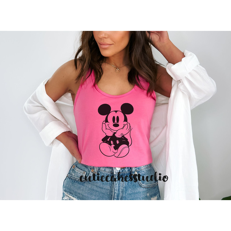 Disney magic shirt - Disney World shirt - Disney Epcot shirt - retro 1980 1990 disney world shirt - Mickey tank - disney tank - 2.jpg