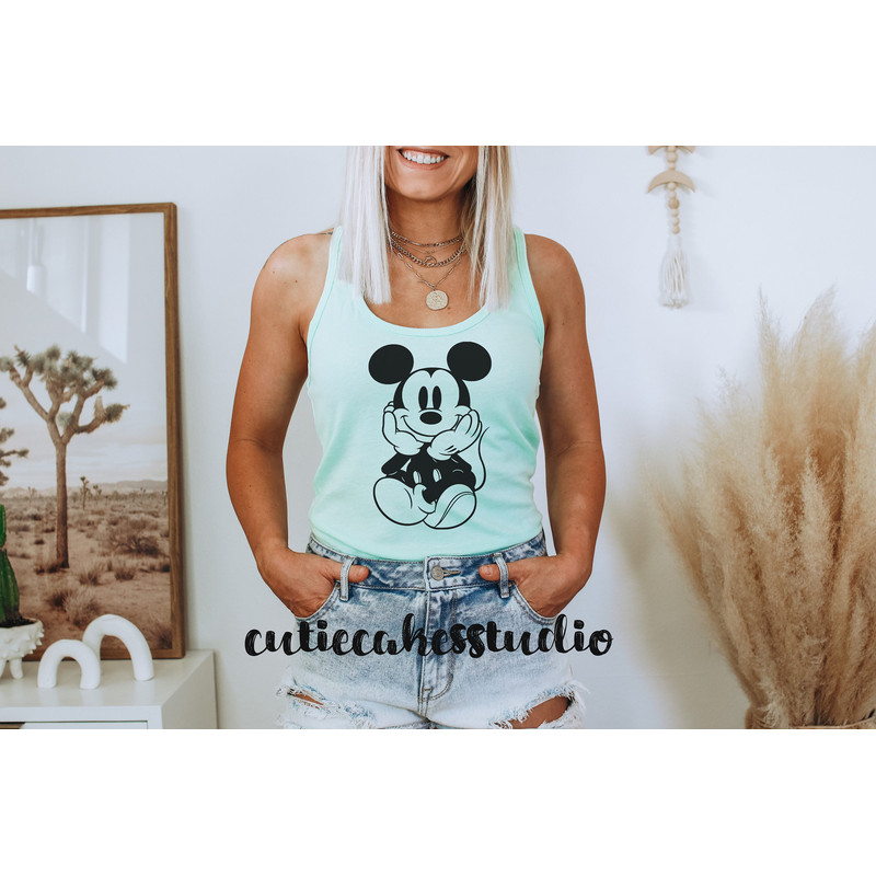 Disney magic shirt - Disney World shirt - Disney Epcot shirt - retro 1980 1990 disney world shirt - Mickey tank - disney tank - 5.jpg