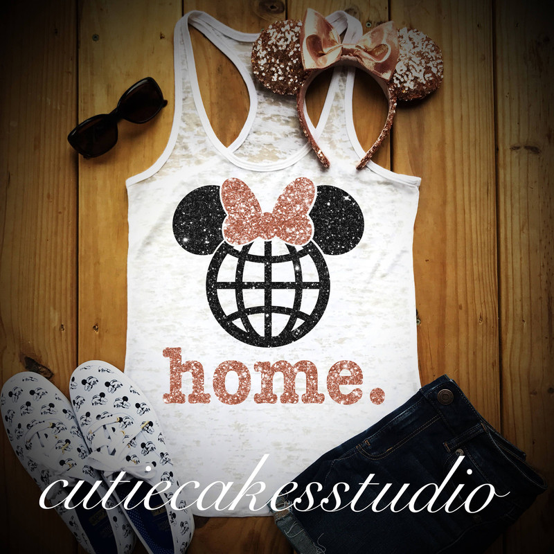 disney rose gold shirt epcot mickey burnout Racerback Tank top Disney Girl Ladies disney world t-shirt epcot shirt disney home shirt - 3.jpg