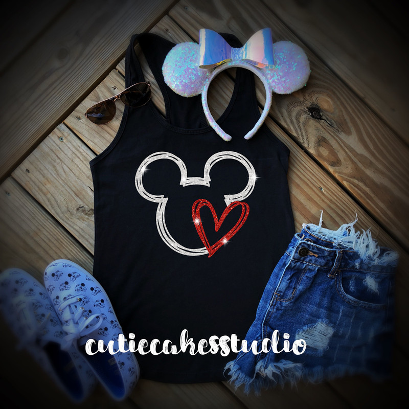 Disney shirt  - disney family shirts - Disney heart shirt - Disney shirts for women - Disney Valentine shirt - disney vacation shirt - 4.jpg