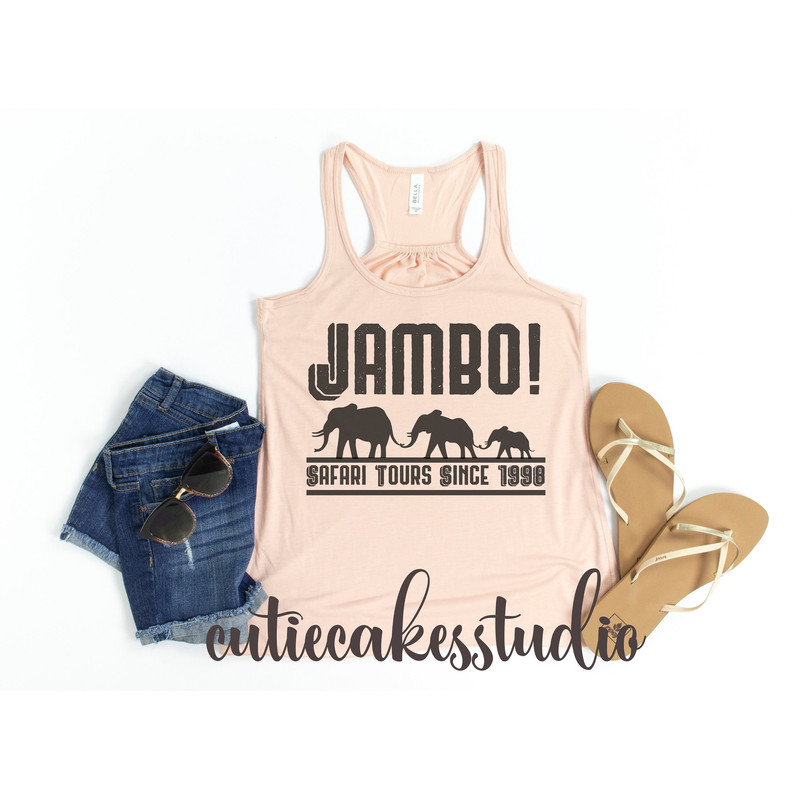 Disney shirt - Animal kingdom shirt - safari shirt - Disney Jambo shirt - sublimated retro shirt - rose gold Disney shirt - 9.jpg