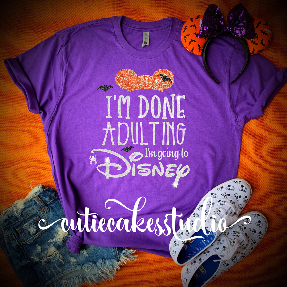 disney shirt - disney halloween shirt - mickey's not so scary party - disney shirts for men - disney shirts for women - done adulting disney - 2.jpg