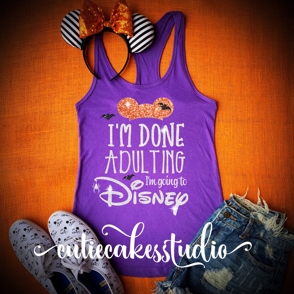disney shirt - disney halloween shirt - mickey's not so scary party - disney shirts for men - disney shirts for women - done adulting disney - 3.jpg