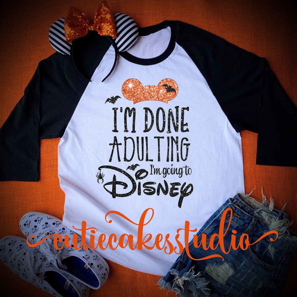 disney shirt - disney halloween shirt - mickey's not so scary party - disney shirts for men - disney shirts for women - done adulting disney - 4.jpg