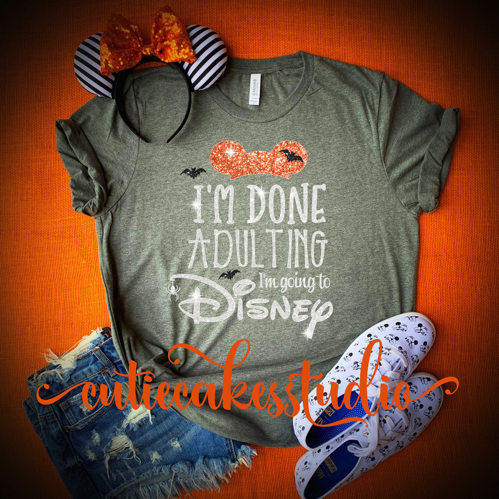 disney shirt - disney halloween shirt - mickey's not so scary party - disney shirts for men - disney shirts for women - done adulting disney - 6.jpg