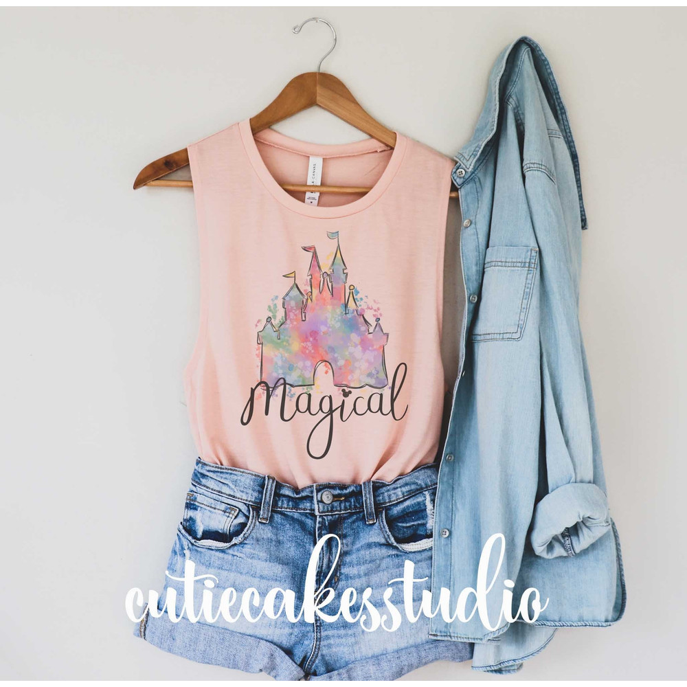 Disney shirt - Disney Vacation shirt - Disney castle shirt - disney sublimation shirt - disney magical shirt - 1.jpg