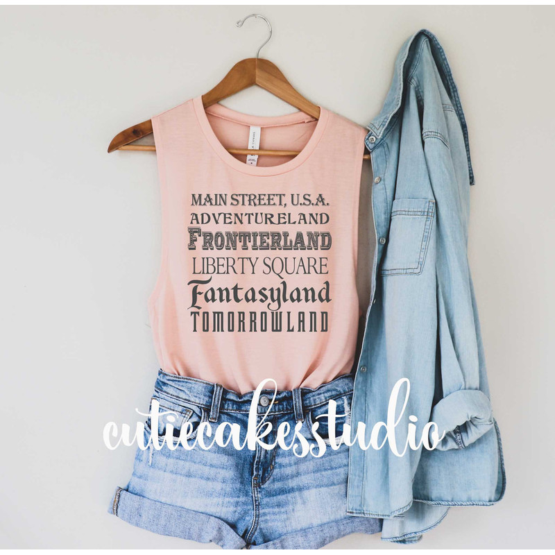 Disney shirt - Disney Vacation shirt - Tomorrowland - Fantasyland - Fronteirland -Mainstreet USA - Liberty square - Adventureland shirt - 2.jpg